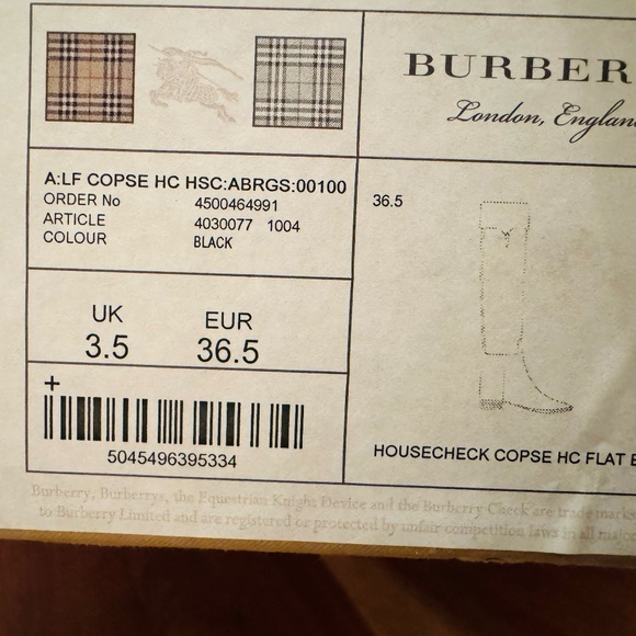 Burberry boots - Picture 10 of 10